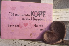 damit das Herz klar sehen kann
