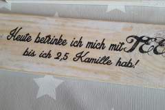 und was is mit Tee?